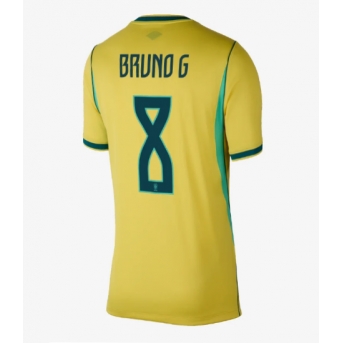 Billige Fotballdrakt Brasil Bruno Guimaraes #8 Replika Hjemmedrakt Dame VM 2026 Kortermet